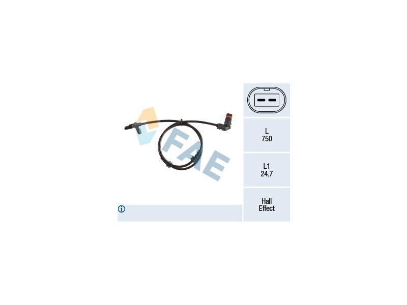 ABS SENSÖRÜ ÖN M.BENZ 204 07-11