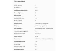 PİSTON 70,00MM OPEL AST.H COR.D 05-15