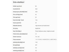 PİSTON 80,00MM VAG A1 POLO5 14-19