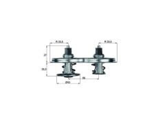 TERMOSTAT 83,83°C LKW SCANIA