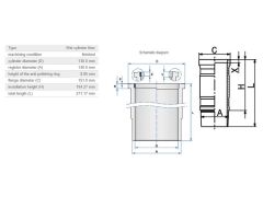 SİLİNDİR GÖMLEĞİ SCANİA 130.00MM DC13 EURO6