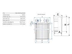 SİLİNDİR GÖMLEĞİ SCANİA 127.00MM G.LASTİKLİ EGRLİ DC12 EURO4