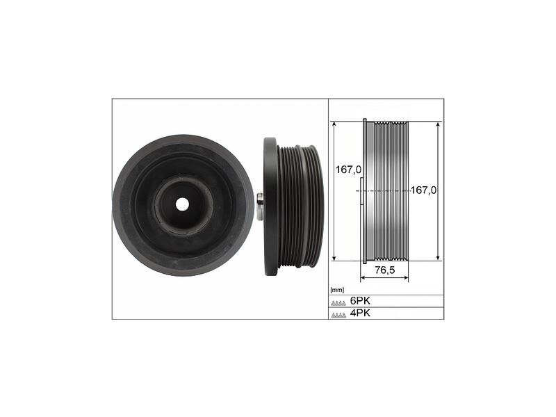 KRANK KASNAĞI BMW N47 M47 04-