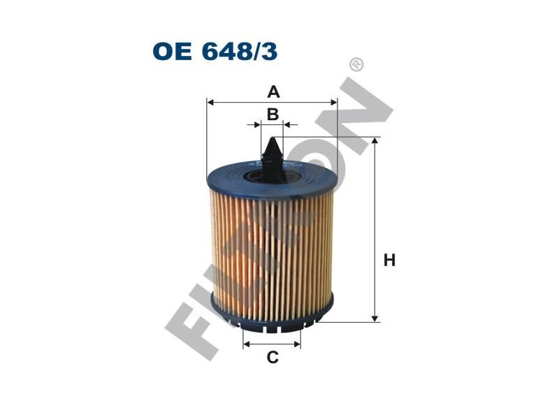 YAĞ FİLTRESİ OPEL AST.G-J INS. VEC.B-C ZAF.A-B    ALFA 159 SPIDER 00-
