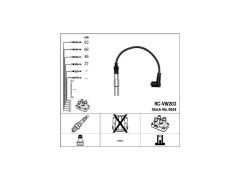 BUJİ KABLO SETİ VAG A3 CORDOBA LEON 96-